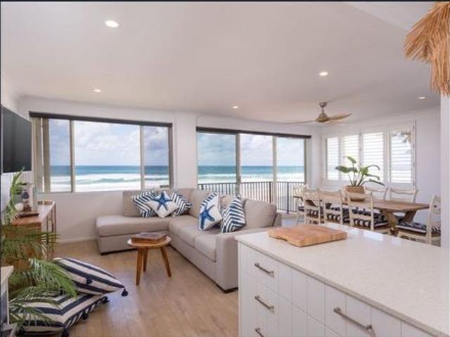 Absolute Beachfront Living in the Prestigious Albatross Avenue Furnished
