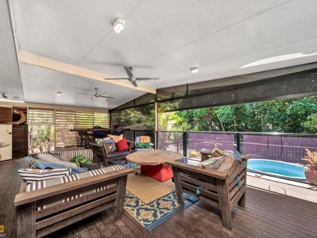 Absolute Beachfront Living Surrounded by Pristine Rainforest !