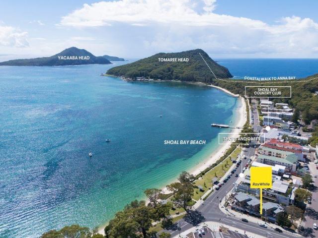 Absolute Beachside Position Directly Across from Shoal Bay Beach