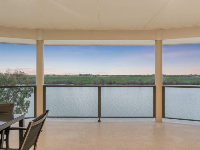 Absolute Riverfront Luxury with Private Beach, Boat Ramp Access & Exceptional Shedding
