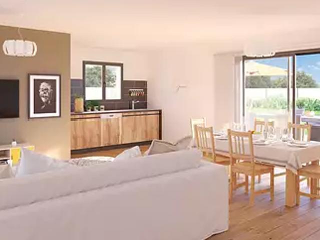 Abzac 33230 Programme neuf maison neuf à vendre 4 pièces