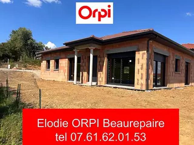 Agnin 38150 Achat / Vente maison 4 pièces t4 jardin