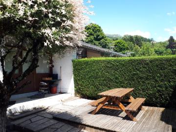 Agréable T2 en duplex de 33 m2 avec jardin privatif et parking