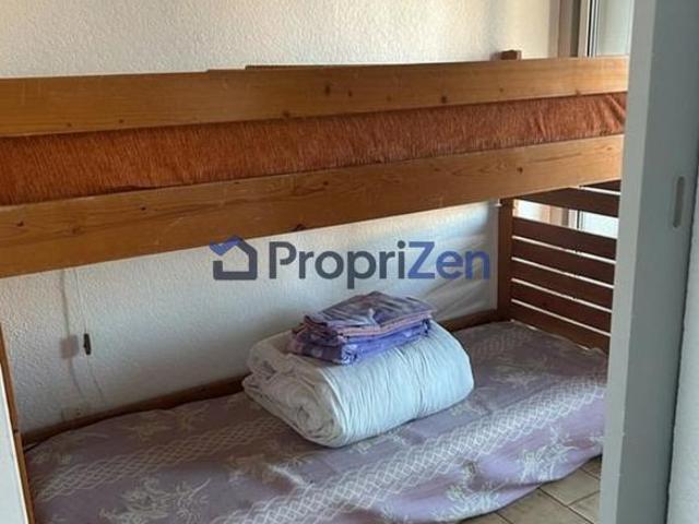 Agréable studio cabine de 30 m² avec terrasse à Agde