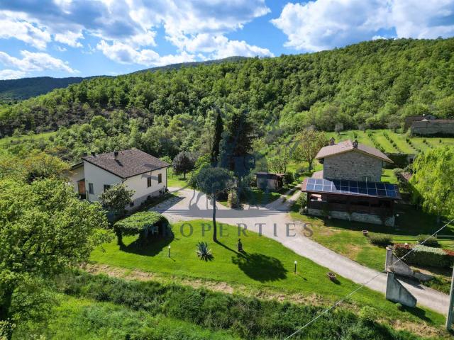 Agriturismo composto da due case, una piscina e un terreno 260m² Cortona