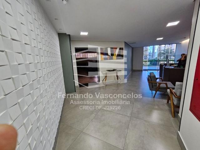 Águas Claras Qd. 208 1 quarto 1 vaga Piscina Churrasqueira