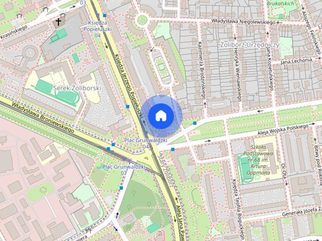 Ładna, ustawna kawalerka, w kamienicy, pl. Grunwaldzki, tramwaj, metro