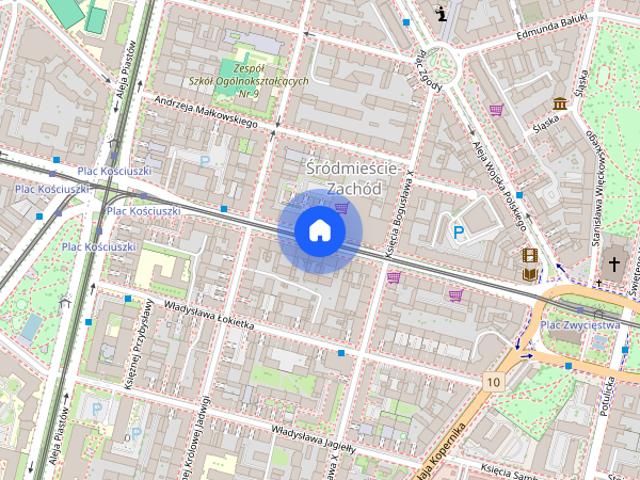 Ładne, duże 2 pokojowe w Ścisłym Centrum !