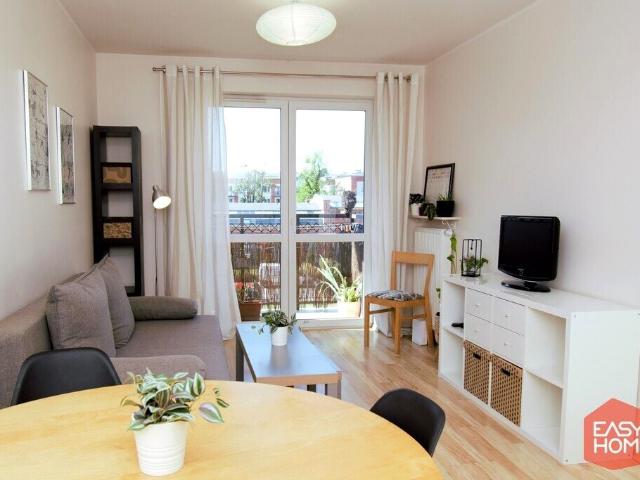 Ładne, 2 pokojowe, balkon, garaż 44 m2, na wynajem Poznań, Grunwald