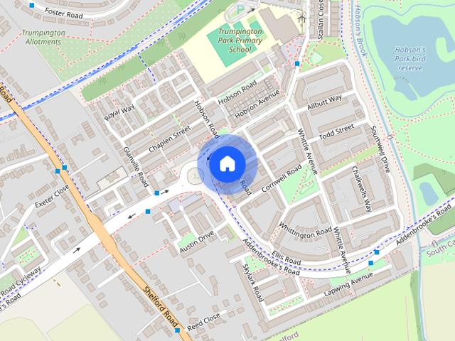 Addenbrookes Road, Trumpington, CB2