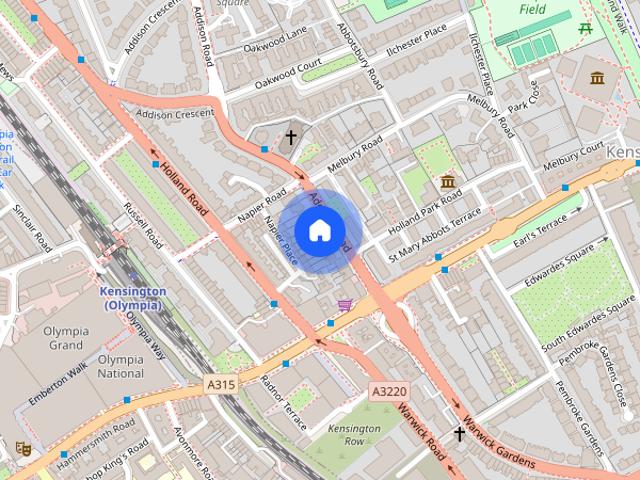 Addison Road, Kensington, London W14