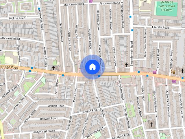 Adelaide Grove, Adelaide Grove, London, W12