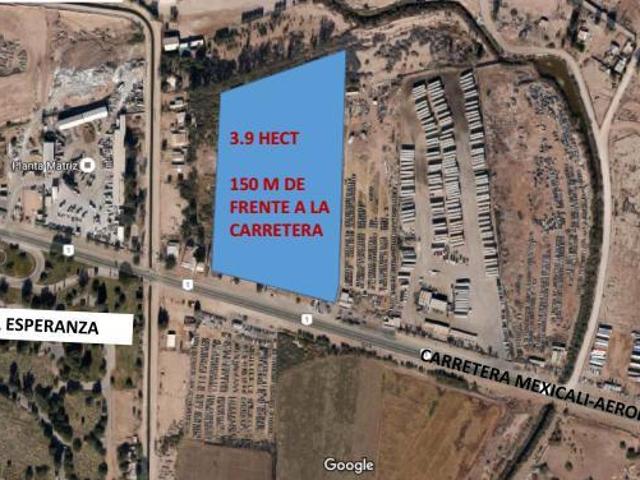 Adquiere terreno de 39,179.75 m? en carretera al areopuerto