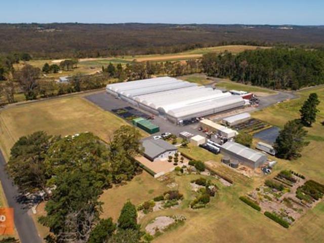 Advanced Horticulture Facilities with Quarantine approval located on 28 acres with easy access to M1 Pacific Motorway