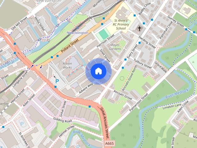 Advent 3, New Islington, Manchester City Centre, Manchester, M4