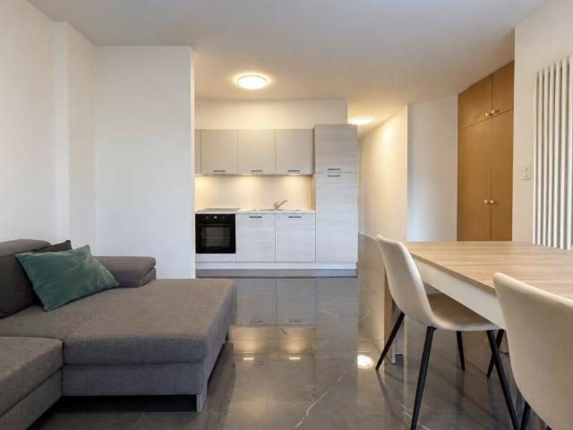 AFFITTASI ATTICO ARREDATO DI 3.5 LOCALI CON BALCONE A LUGANO