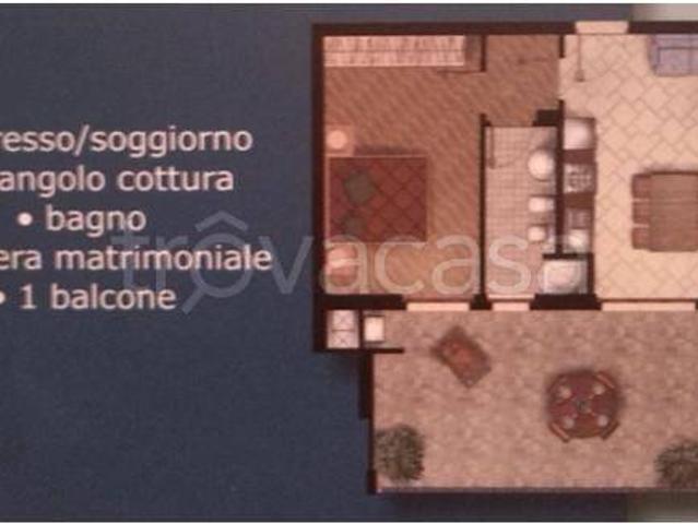 Affittasi bilocale a Montesilvano via Portogallo, 14
