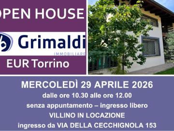 Affittasi Villetta a schiera, OPEN HOUSE 29.04.2026 ORE 10.30 12.00 VIA CECCHIGNOLA 153 Annunci Roma Roma Rif.642030