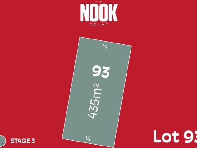 Affordable 435m² Homesite at The Nook, Colac