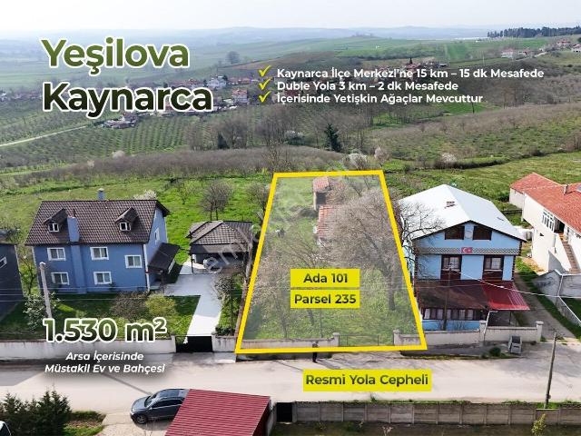 Ak Emlak'dan 1.530 M2 Arsa İçinde Tek Katlı Betonarme Ev Ve Ahır