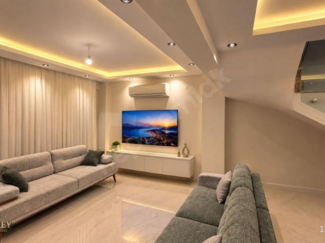 Akarcada 4+1 Eşyalı, Havuzlu Müstakil Villa Uzun Dönem