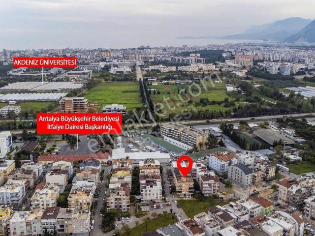 Akdeniz Üniversitesi Yakını Ara Kat Önü Açık 2+1 Daire