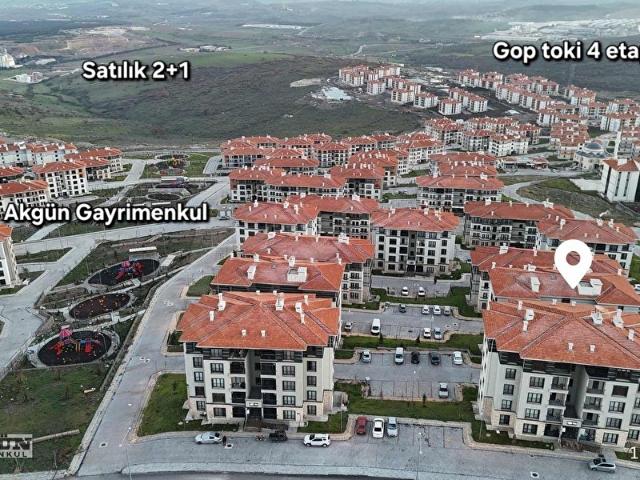 AKGÜN'DEN GOP TOKİ 4.ETAP ARAKAT 2+1 SATILIK DAİRE