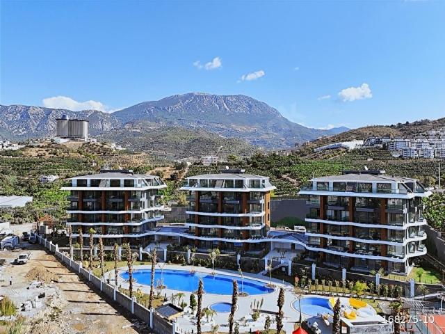 AKR Velux Alanya 1+1 Daire Deniz Manzaralı Full Aktiviteli