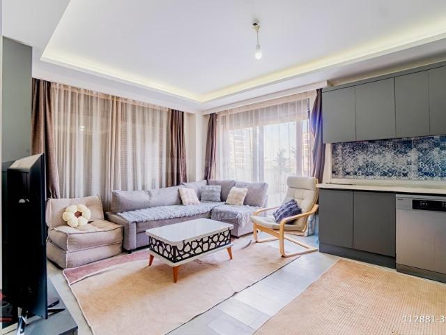 AKSU ALTINTAŞ'ta İSKANLI,AQUA PARKLI SATILIK 1+1 ARAKAT DAİRE