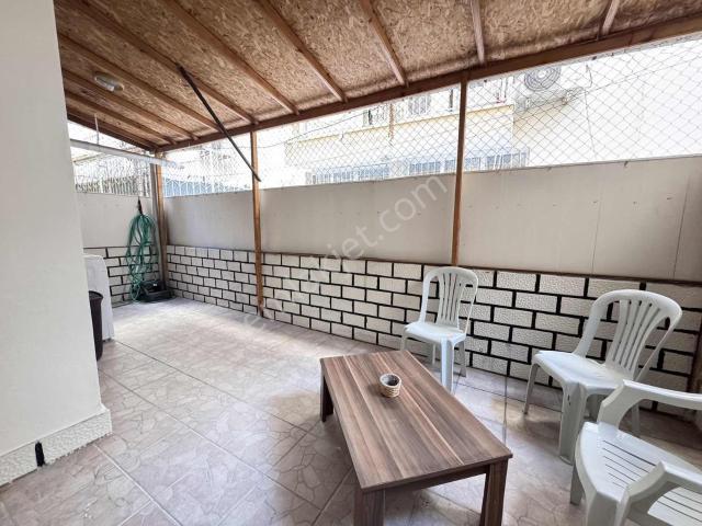 Aksoy'da Bahçeli Doğalgazlı Eşyalı Kiralık 3+1 Daire