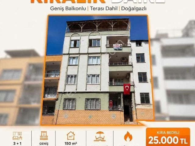 Aktif'ten Doğalgazlı | Teraslı 3+1 Kiralık Daire Fiyat Düştü