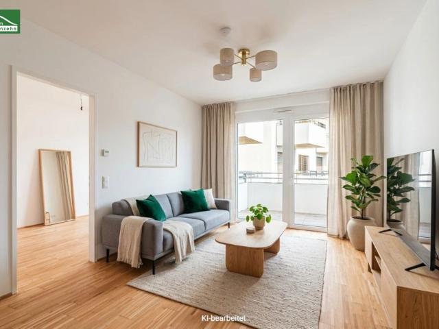 AKTION 1 MONAT MIETZINSFREI! Idyllische 2 Zimmer Wohnung mit Balkon in Innenhofruhelage!