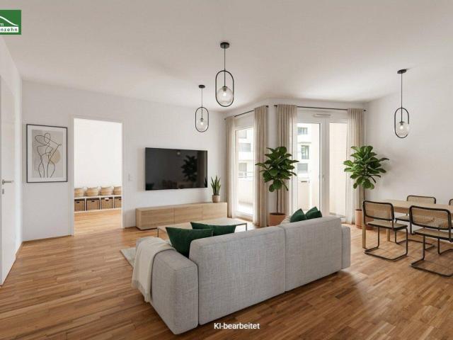 AKTION 1 MONAT MIETZINSFREI! Traumhafte 3 Zimmer Wohnung mit Loggia in Innenhofruhelage!
