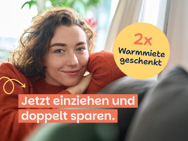 Aktionswohnung 2 Zimmer mit Badewanne