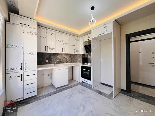 AKYURT MERKEZDE MASRAFSIZ İSKANLI 2+1 KOCAMAN DAİRE