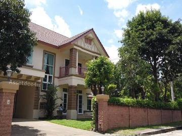 AH047 ให้เช่าบ้านเดี่ยวหลังใหญ่ ม.ลัดดารมย์ ชัยพฤกษ์–แจ้งวัฒนะ | บ้านมุม เฟอร์นิเจอร์ครบ