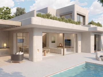 ¡Ahora en construcción! Lujosa villa de obra nueva ubicada e. 389m² Moraira