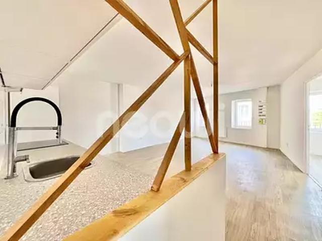 Aigueperse 63260 Achat / Vente appartement 4 pièces t4 au dernier étage
