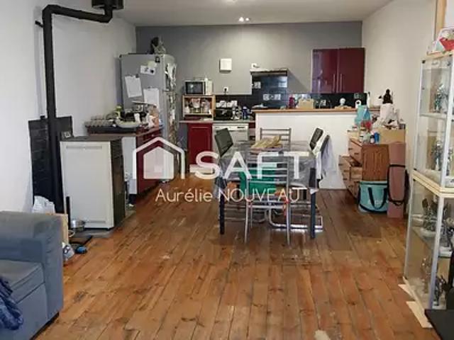 Aigueperse 63260 Achat / Vente appartement 8 pièces t8