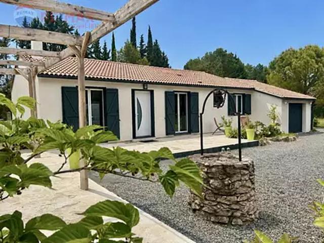 Aigues Vives 11800 Achat / Vente maison 4 pièces t4 au dernier étage terrasse