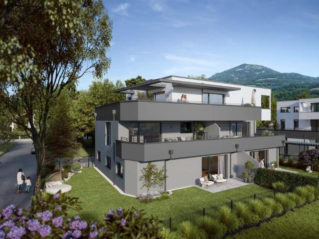 Aigen Schwanthalerstraße A2 Exklusive 3 Zimmer Wohnung mit Privatgarten und individueller Premium Ausstattung