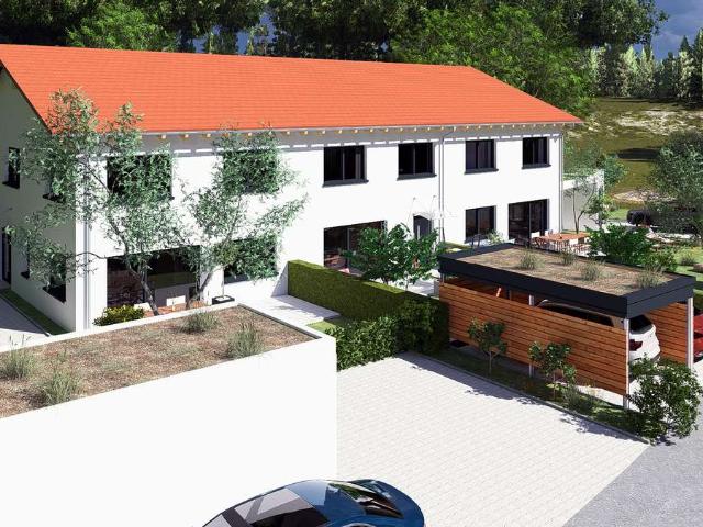AIGNER Baubeginn Spätherbst 2026: leistbares, energieeffizientes REH mit Fernwärmeheizung.