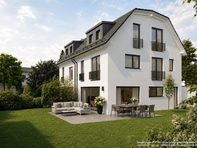 AIGNER Familienglück im Neubau: Doppelhaushälfte mit Energieeffizienz A+ und Süd / Ostgarten