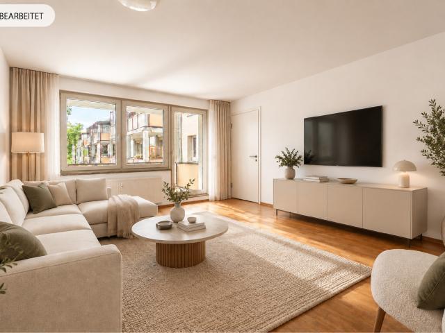AIGNER Idyllische Wohnlage trifft Abendsonne – Charmante 2 Zimmer Wohnung mit Westbalkon