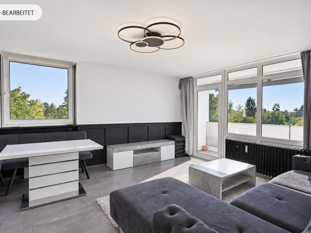 AIGNER Modern, hell und flexibel nutzbar: Attraktive 4 Zimmer Wohnung mit Balkon