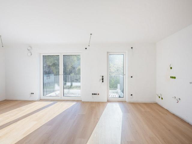 AIGNER Neubau Erstbezug: Helle 2 Zimmer Wohnung mit Balkon in Solln!