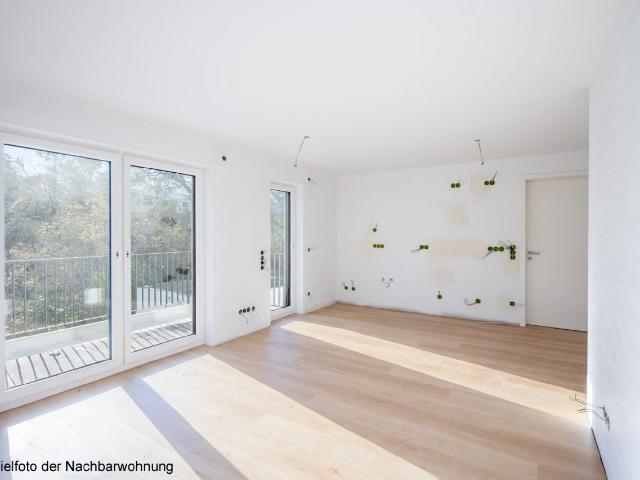 AIGNER Neubau Erstbezug: Helle 3 Zimmer Wohnung mit Balkon in Solln!