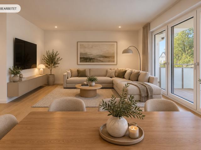 AIGNER Neubau 4 Zimmer Wohnung mit Westbalkon