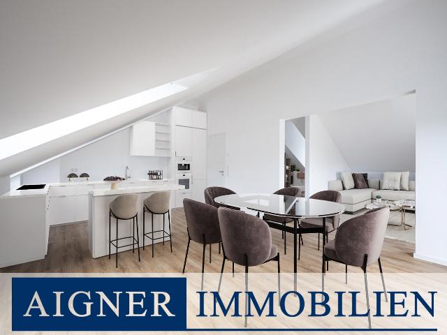AIGNER Top Energieeffizienz! Neubau Dachgeschosswohnung mit Südausrichtung