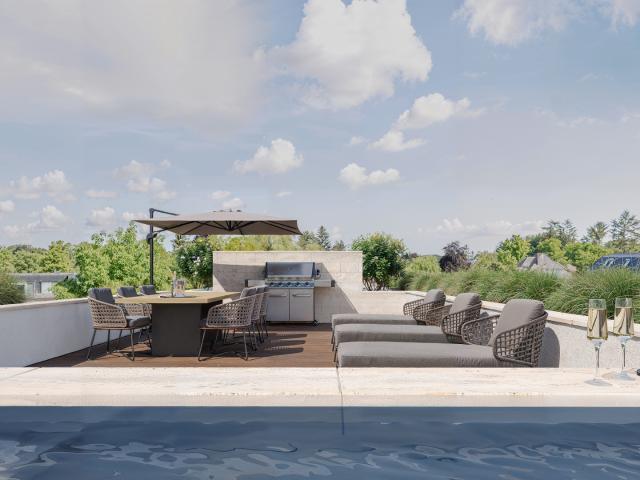 AIGNER Über den Dächern Harlachings – Exklusives Penthouse mit 360° Panoramablick